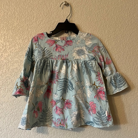 Burt's Bees Other - Burt’s Bees Baby Peasant Top Size 18 Months